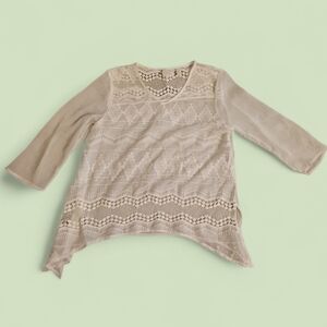 Chico's Wome's Lace Blouse